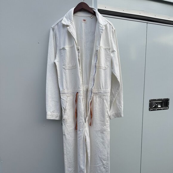 Levi’s White Gender-Inclusive Jumpsuit (M) – Pride Collection - Picture 1 of 3